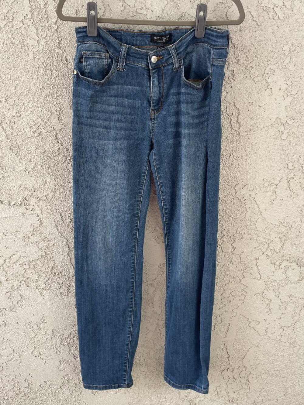 Judy Blue Mid Rise Skinny Jeans Womens Size 9/29 Dark Wash Stretch Denim JB82355